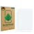 Front side of a product packaging with the brand logo ScreenLeaf. Next to it is the corresponding screen protector.