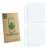 Front side of a product packaging with the brand logo ScreenLeaf. Next to it is the corresponding screen protector.