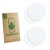 Front side of a product packaging with the brand logo ScreenLeaf. Next to it is the corresponding screen protector.