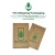 Information about the shipping bag, which is made from FSC-certified, recycled kraft paper. The packaging is also shown.