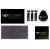 Components of the accessory kit with cleaning and microfiber cloth